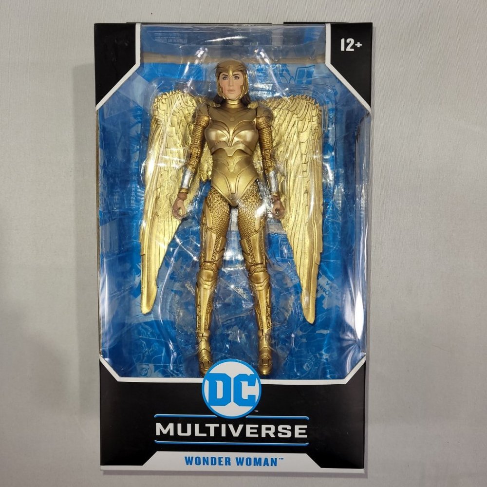 DC Comics Multiverse Wonder Woman 1984 Gold Armour Action Figure McFarlane NEW